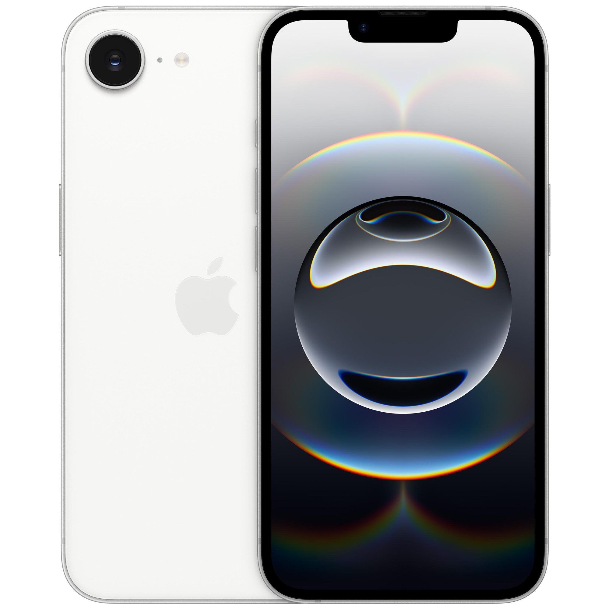 Apple iPhone 16e - 6.1" Dual SIM - 128GB - White