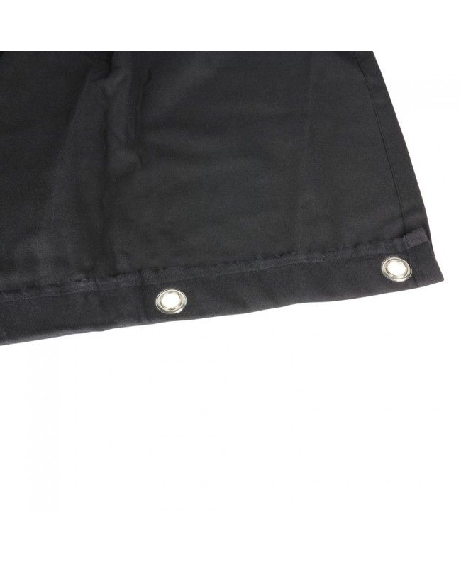 Adam Hall Black Stage Curtain 6x6 Feet