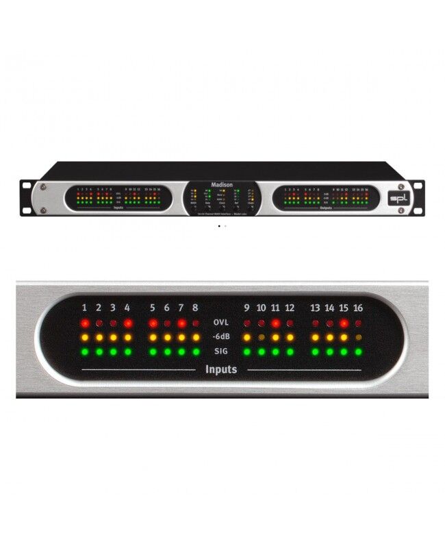 Interfaz SPL Madison MADI - Pantalla táctil de 10,1'', 8 GB de almacenamiento, Negro