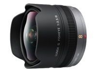 Panasonic Lumix H-F008E Fisheye Lens - 8mm f/3.5 ED Micro Four Thirds for Lumix GX7 and Select Models
