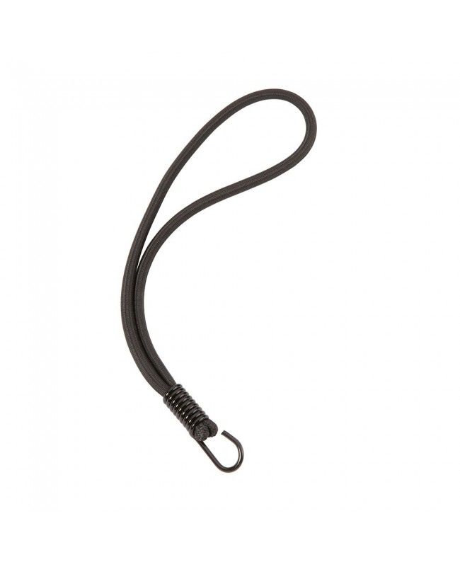Adam Hall VBC5250BLK Black Strap with Steel Hook, 25 cm