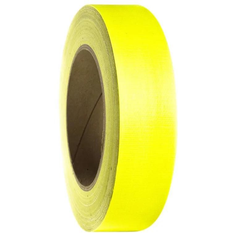Adam Hall Gaffa Tape 38mm x 25m Fluorescent Yellow
