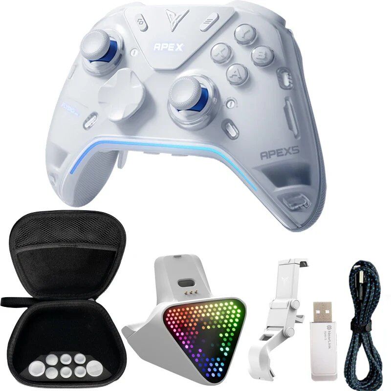 Controlador de juego inalámbrico Soundswealth FLYDIGI APEX 5 Elite con pantalla RGB