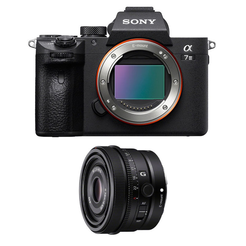 Sony Alfa 7 III + Objetivo FE 40mm f/2.5, Garantía de 3 años
