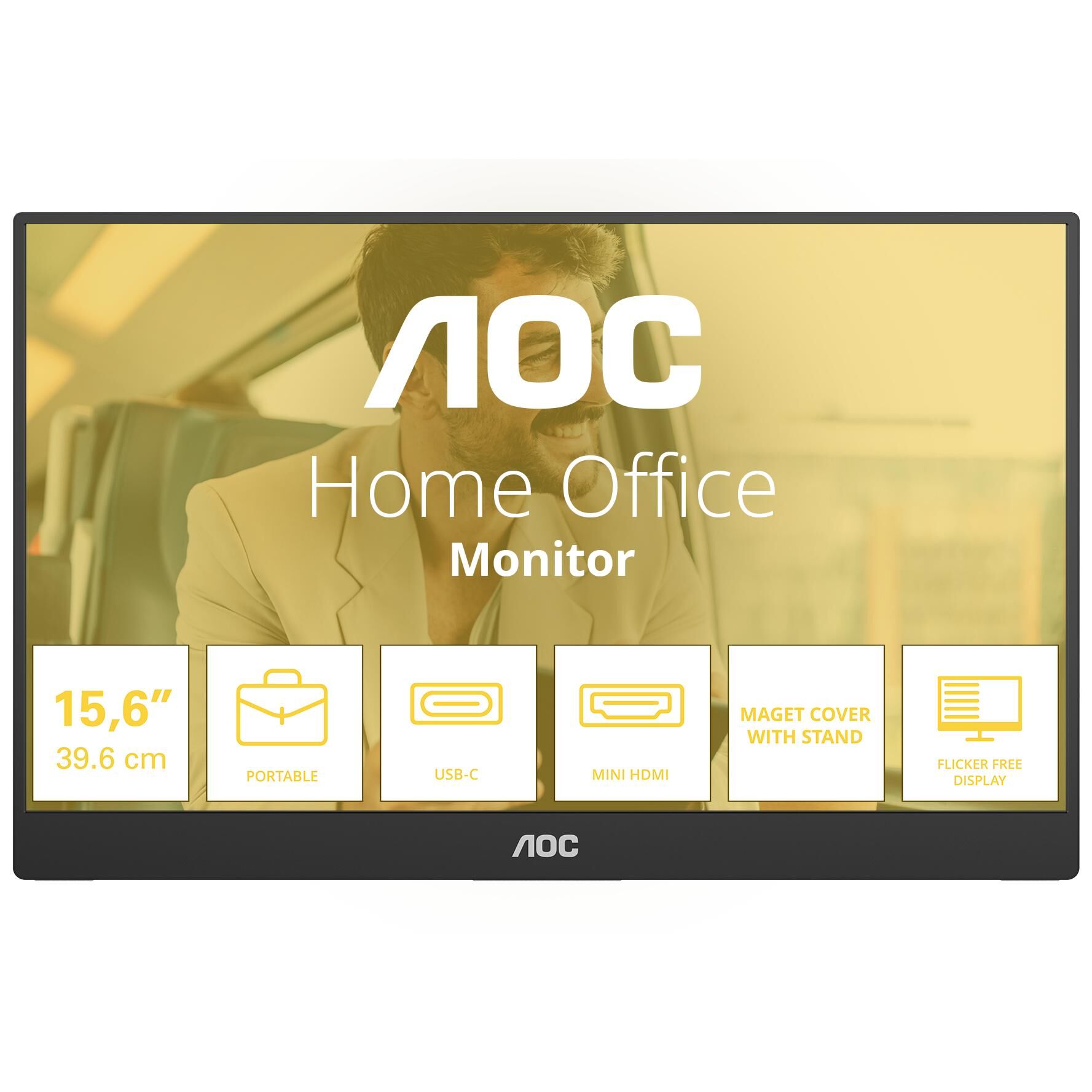AOC 16T20E2 Portable TV and Monitor