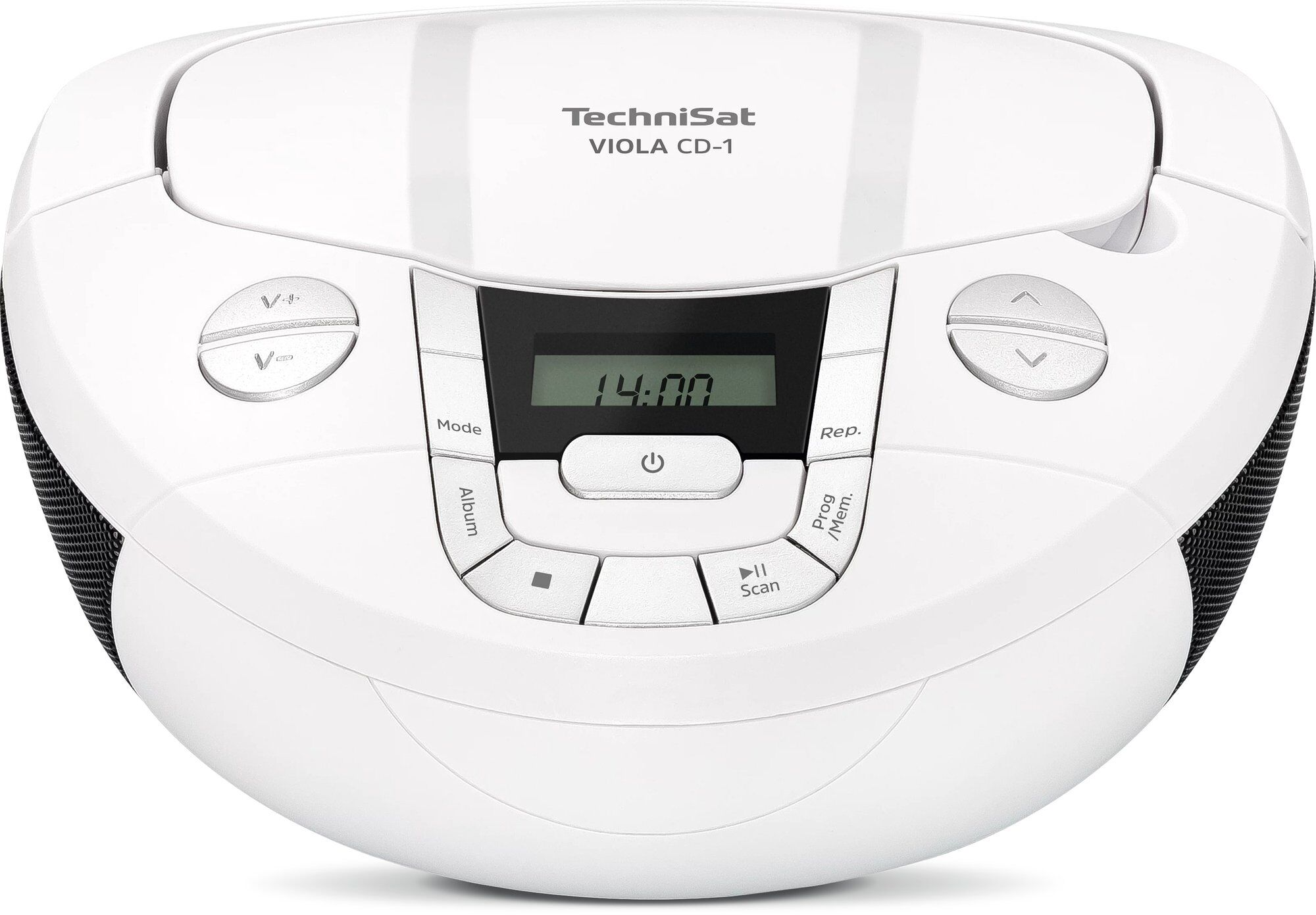 TechniSat Viola CD-1 Portable Stereo Speaker - White (2W)