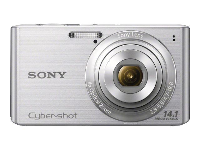 Sony CompactW610 Digital Camera - 14.1MP - 4x Optical Zoom - Silver