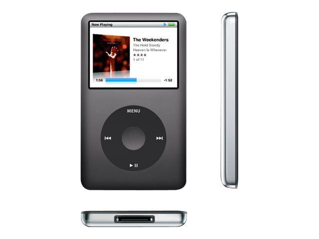 Apple iPod Classic 6th Gen - 80GB Hard Drive - Black