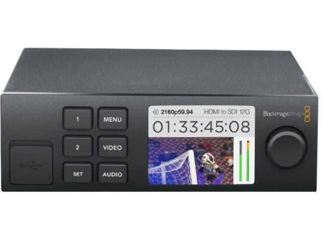 Convertisseur audio SDI 12G Blackmagic Design