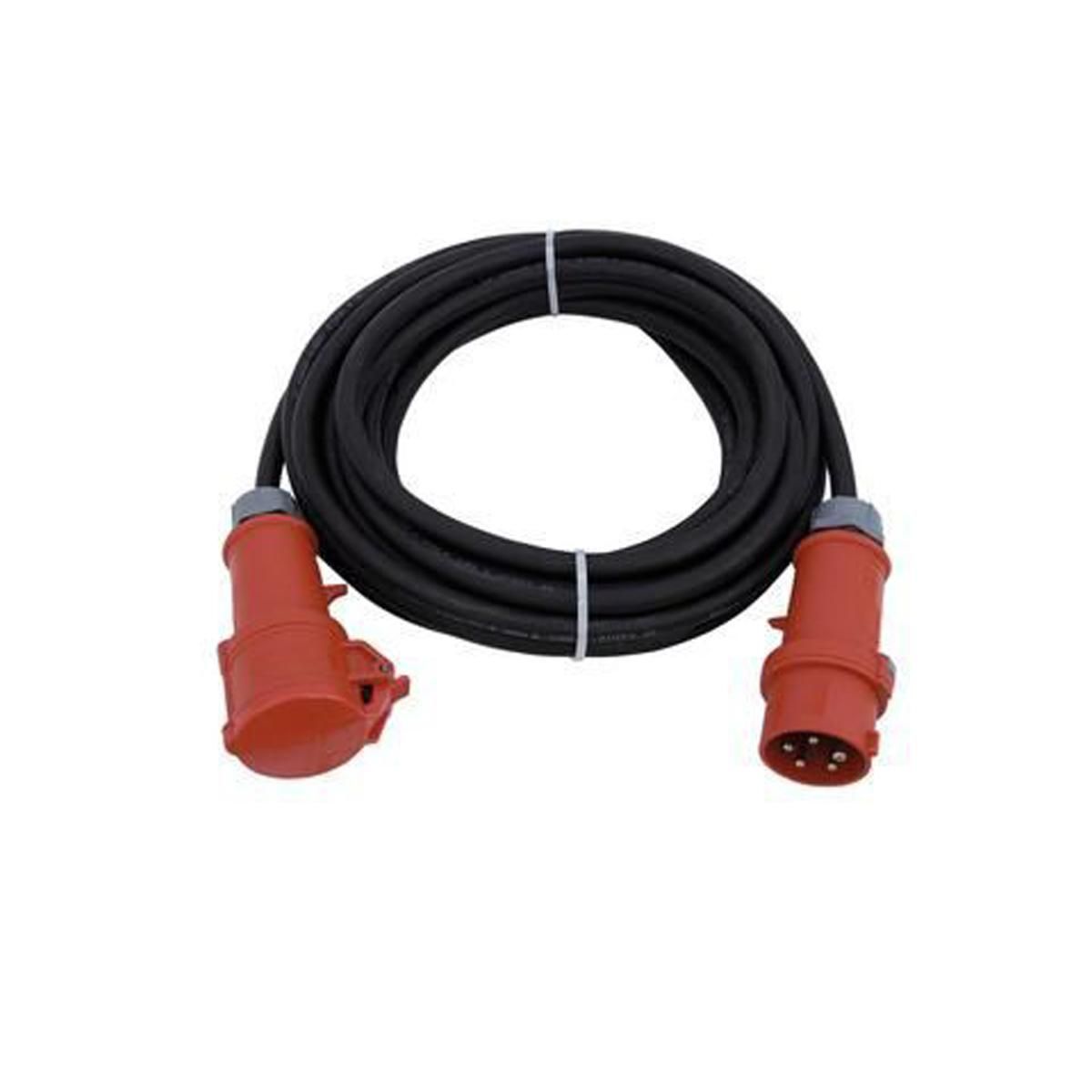 Showtec 25m Titanex 5G6 Cable, 380V, 32A, H07RNF with PCE Connectors