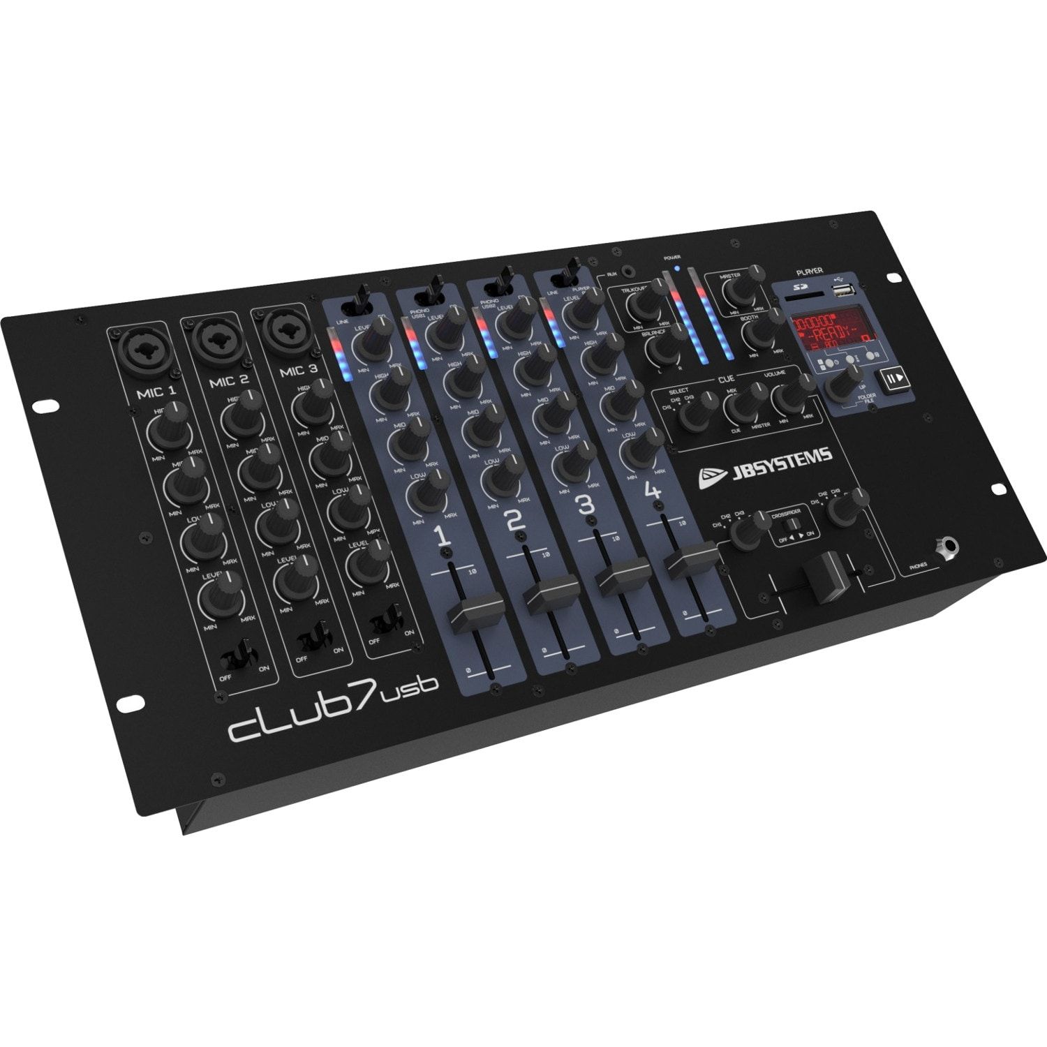 JB Systems CLUB7-USB Mixer Table