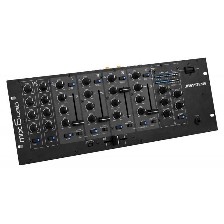 JB Systems MIX6USB 19-inch Mixer Table