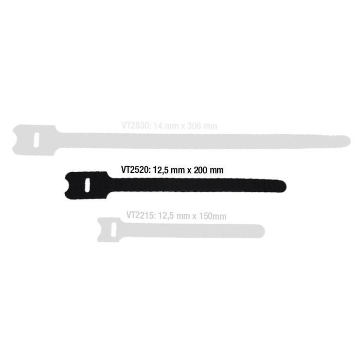 Adam Hall Cable Tie Holder, Black