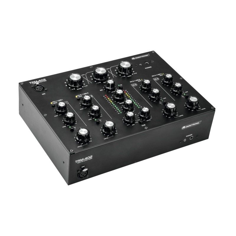 Omnitronic TRM-402 4-Channel Rotary Mixer