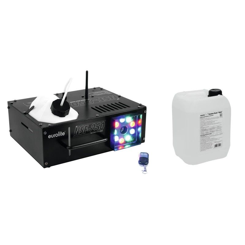 Eurolite NSF-250 + Smoke Fluid DSA 5L Set