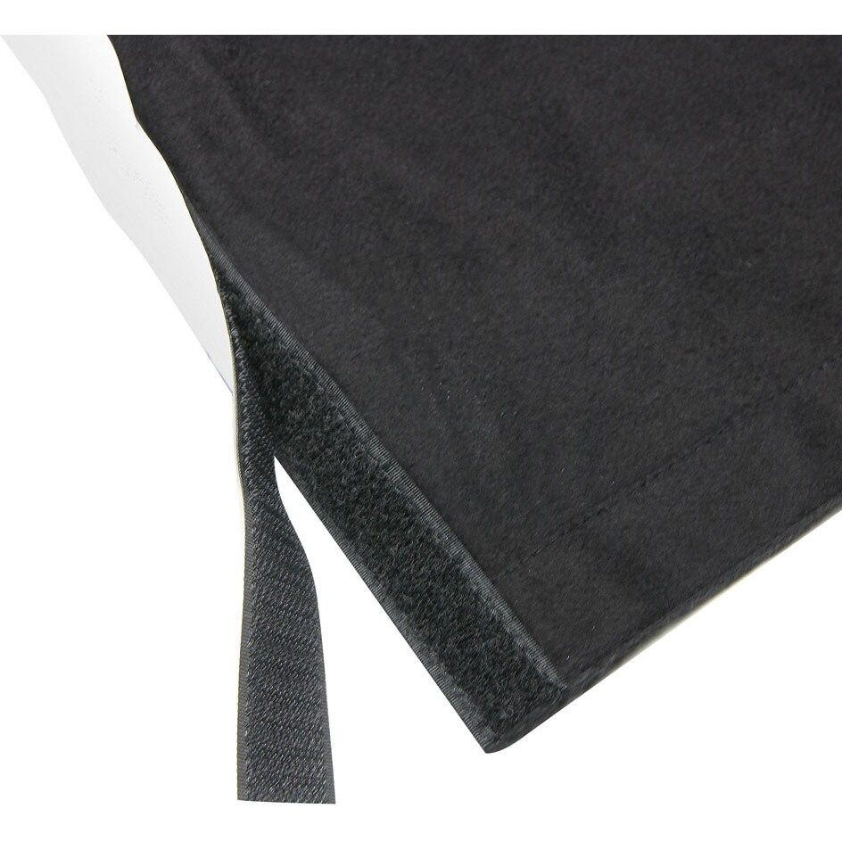 Adam Hall Black Fleece 2x0.8m