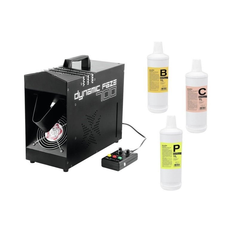 Eurolite Dynamic Faze 700 Set + Fluids