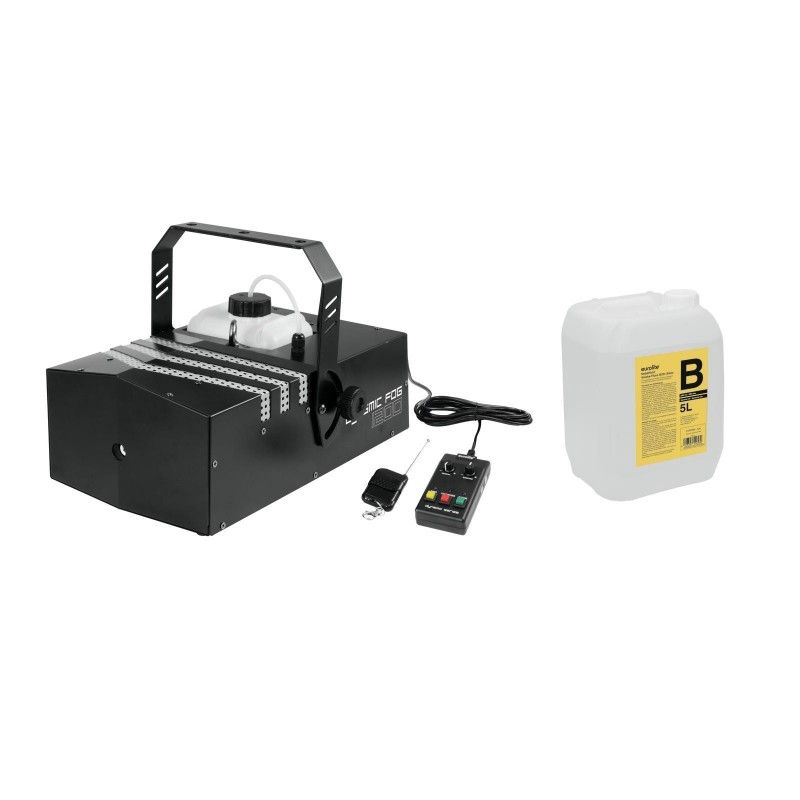 Eurolite Dynamic Fog 1200 Set + 5L Smoke Fluid