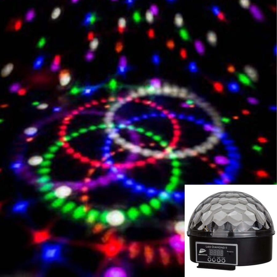 JB Systems LED Diamond II DMX-Controllable LED Light Set