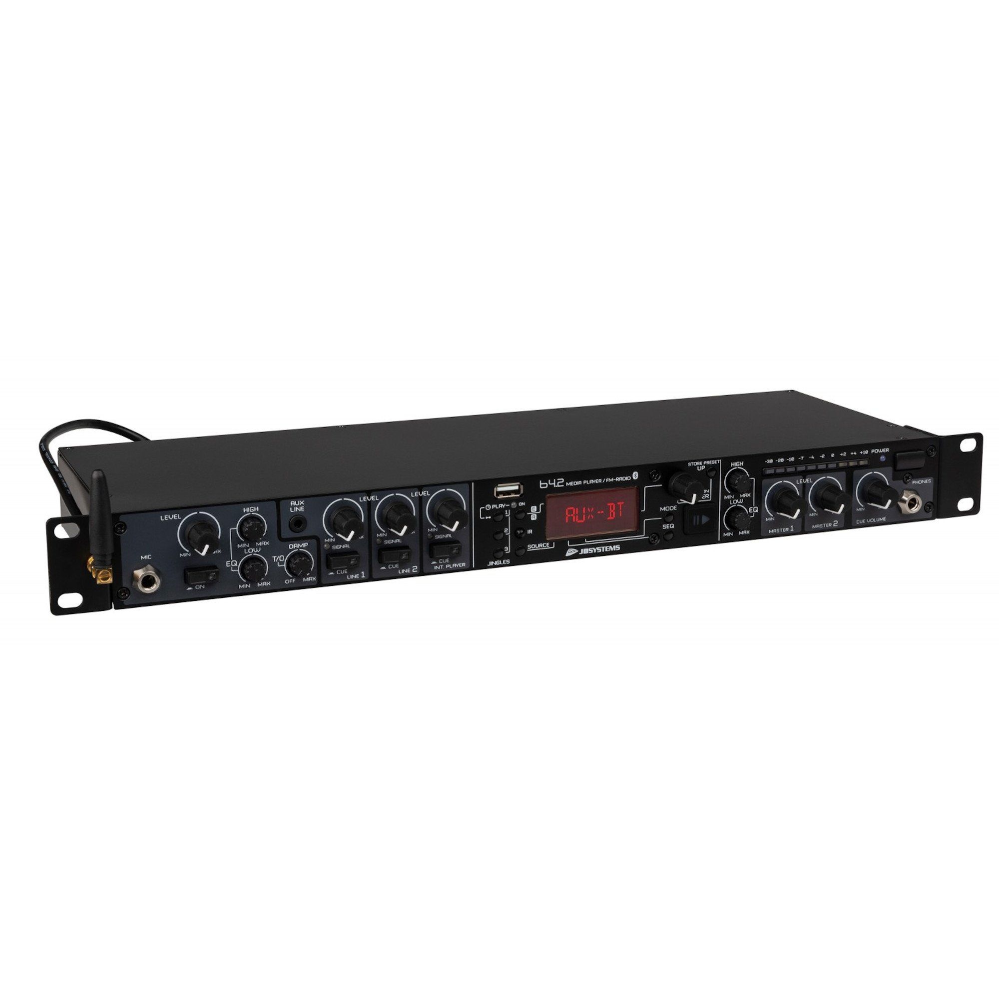 JB Systems B4.2 MediaMix Multimedia Player/Mixing Table with Bluetooth