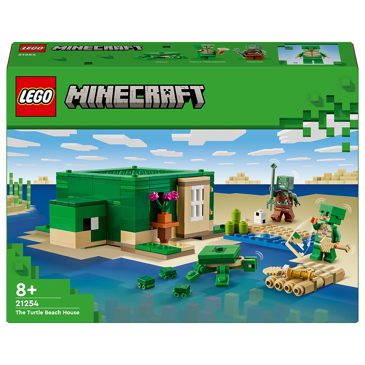 Maison de plage LEGO Minecraft