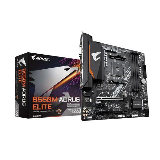 Placa base Gigabyte AMD B550 SAM4 MicroATX