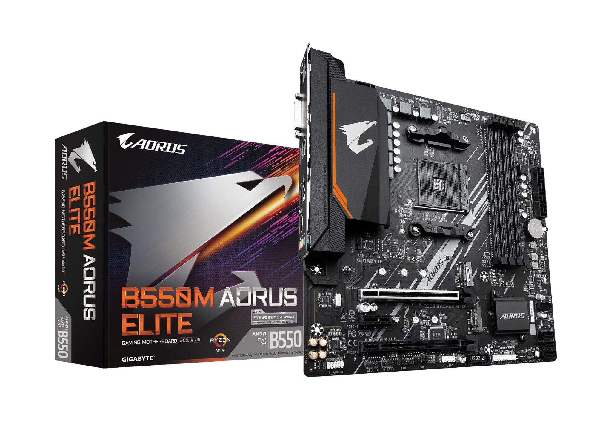 Gigabyte AMD B550 SAM4 MicroATX Motherboard
