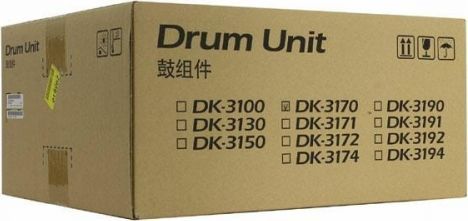 Kyocera Tambour Kit DK-3170, 302T993061 (Size: A4, Black, 500 Pages)