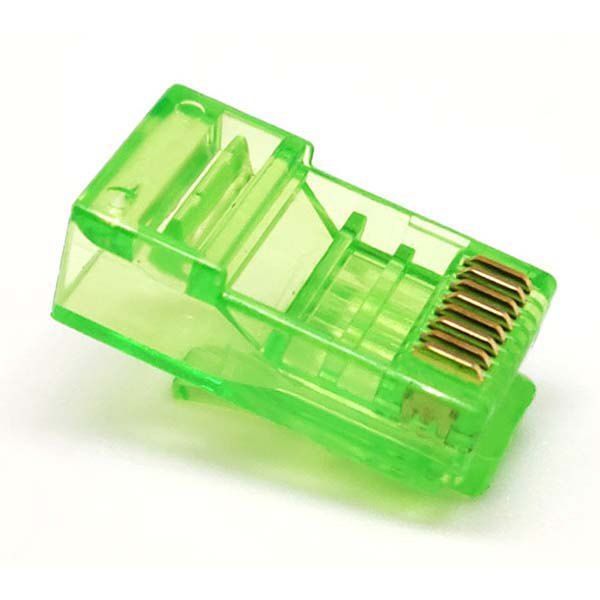Euroconnex Cat6 Connector, No Mounting Guide, 45mm