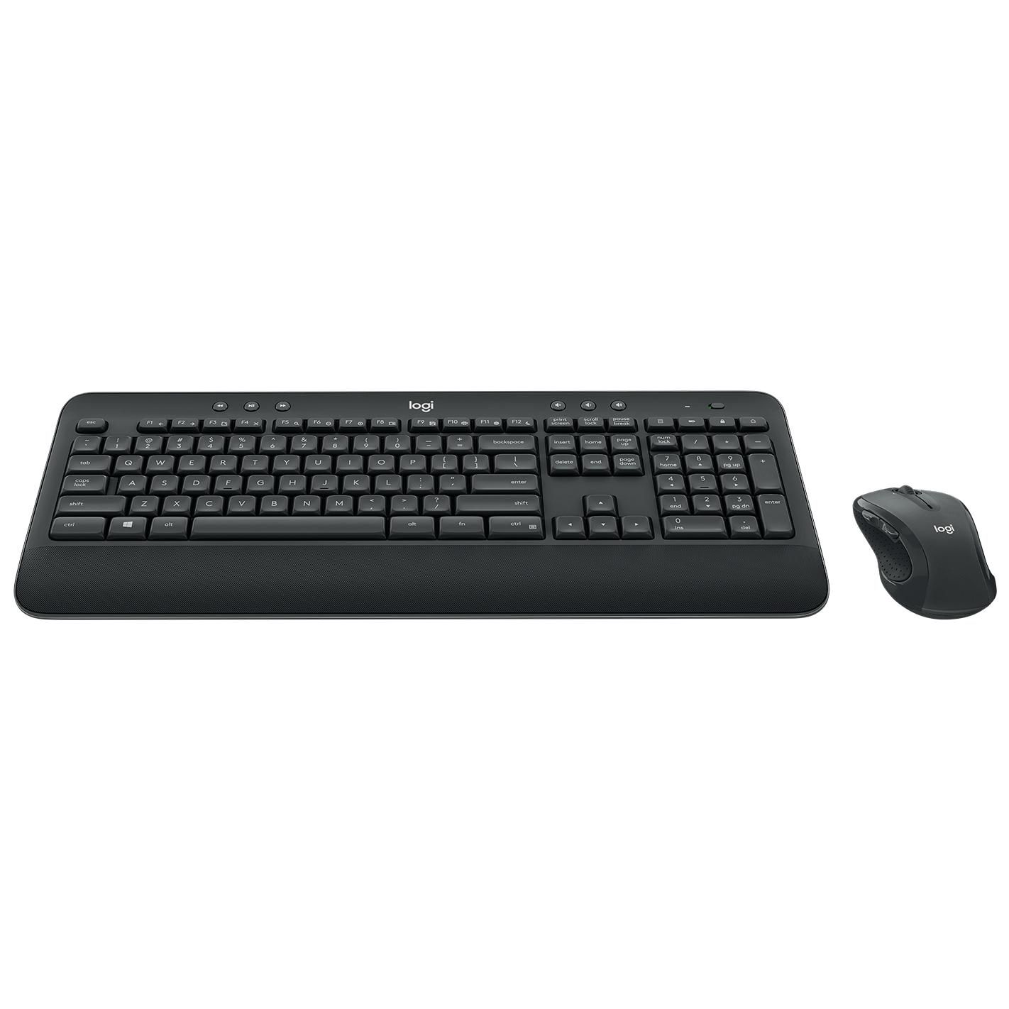 Logitech Wireless Desktop Keyboard with Mouse - US International QWERTY