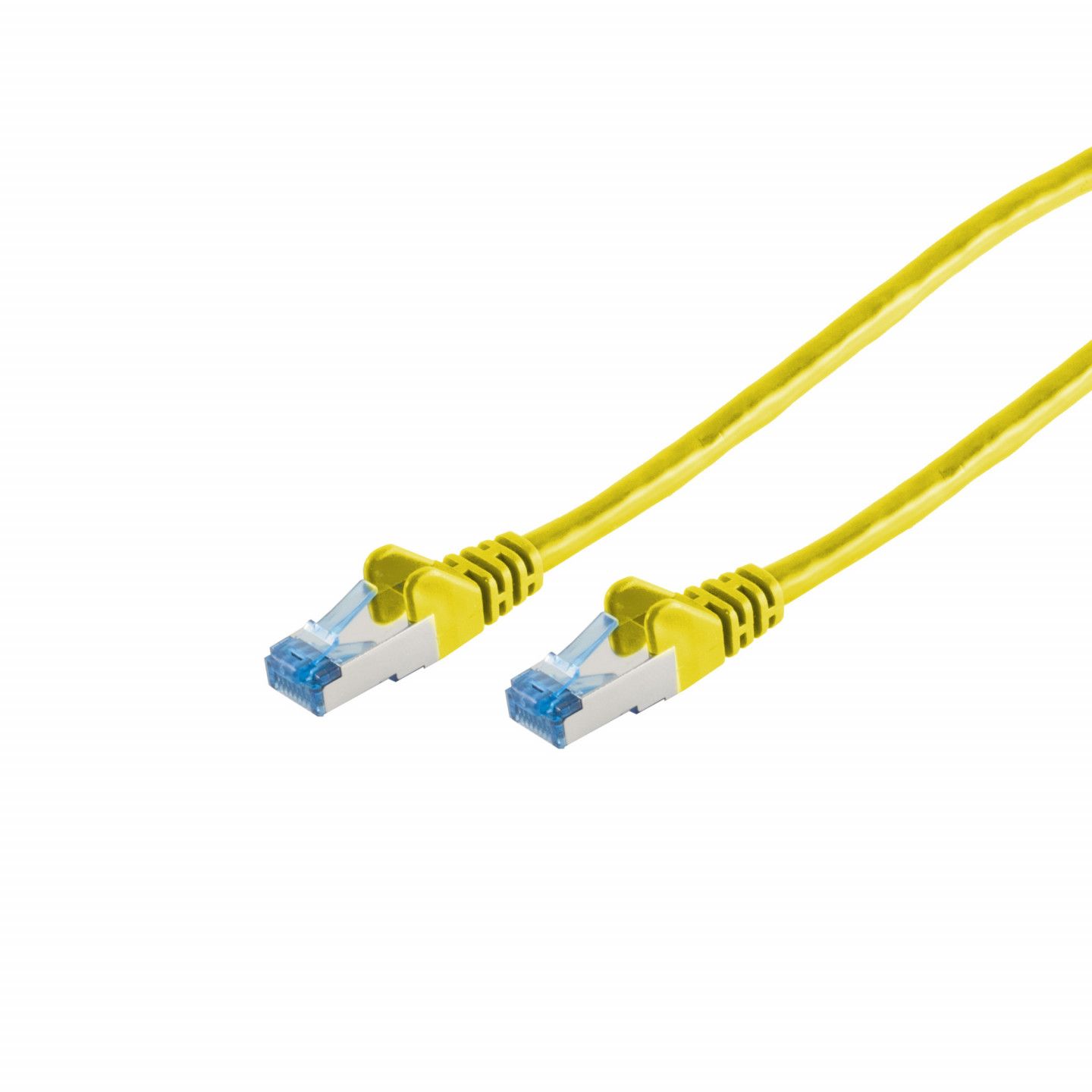 No-Name Network Cable, 5m Yellow Cat6a S/FTP (S-STP) RJ45