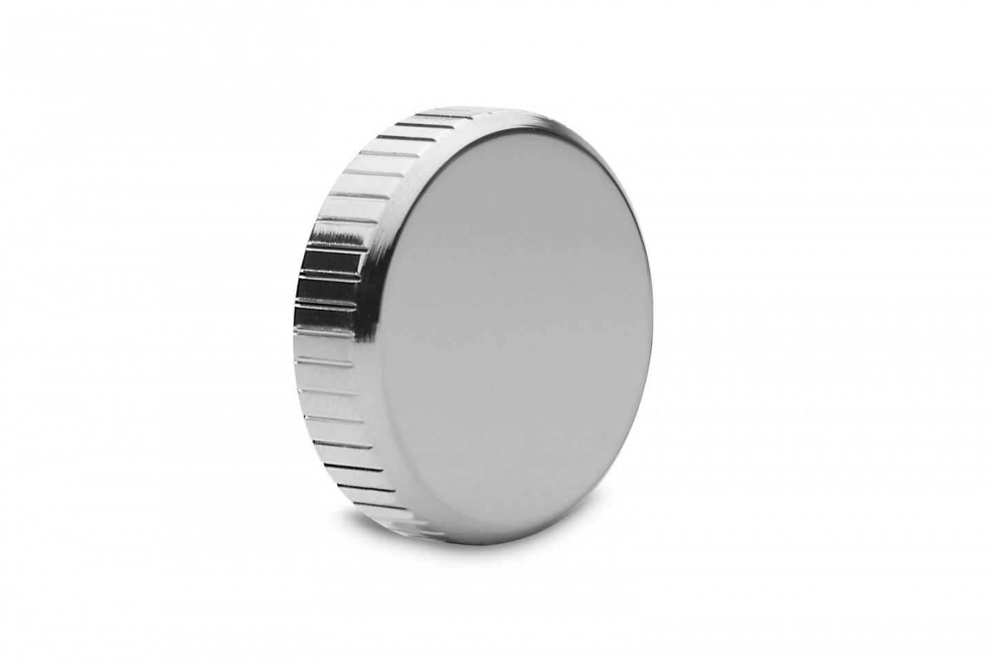 Ek Water Blocks Radiator, Silver, 1/4" Fittings, 5.5mm Height, 23mm Diameter