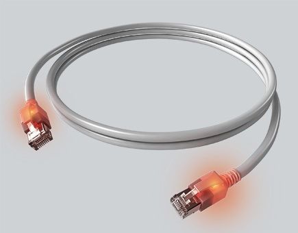 Sacon Cat6a S/FTP 2m Network Cable, Gray