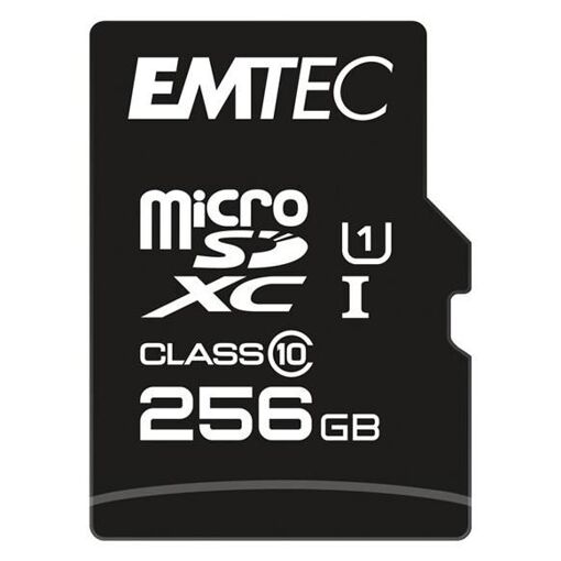 Dexxon Elite Gold 256GB MicroSDXC UHS-I Card (with SD Adapter)