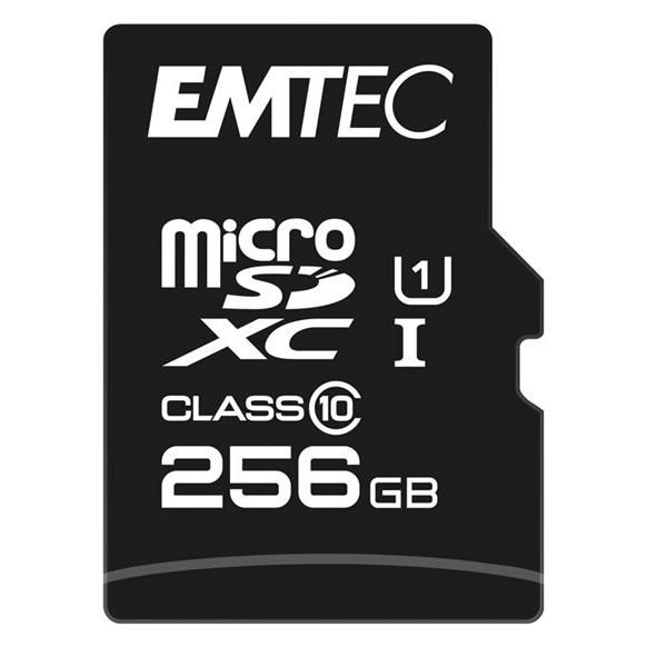 Dexxon Elite Gold 256GB MicroSDXC UHS-I Card (with SD Adapter)