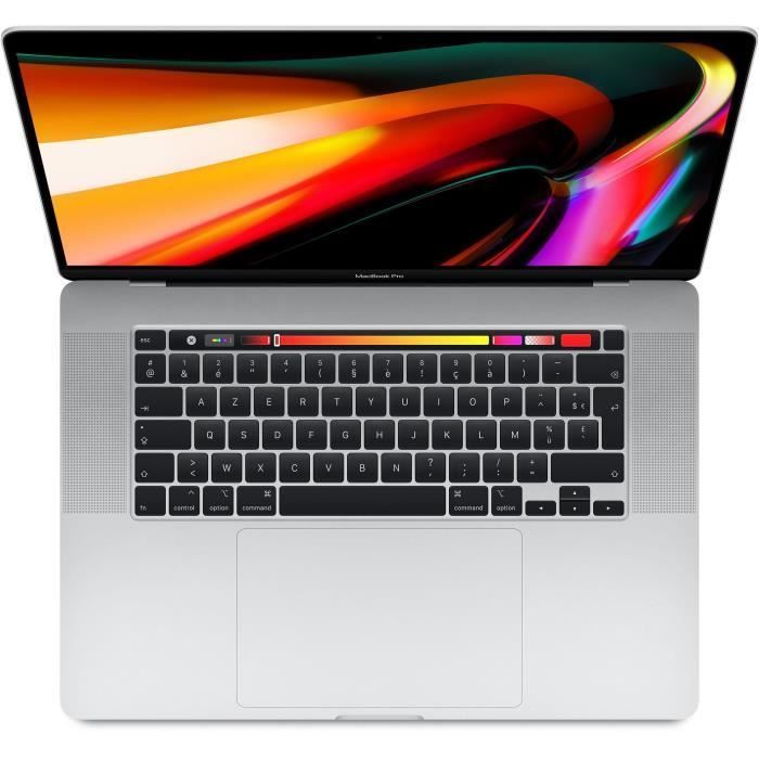 Apple MacBook Pro Touch Bar 16-inch, Core i7 2.6GHz, 16GB RAM, 512GB SSD, Silver (2019) - New Battery - Refurbished - Excellent Condition