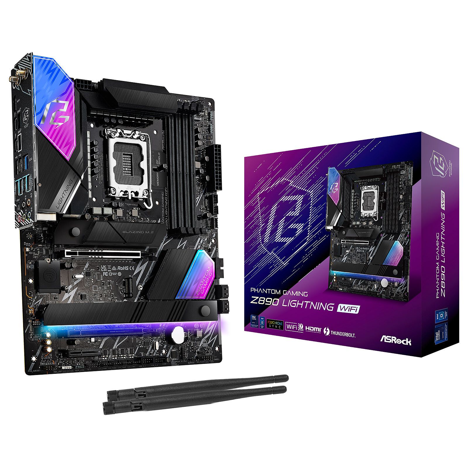 ASRock Z890 Lightning WiFi Motherboard