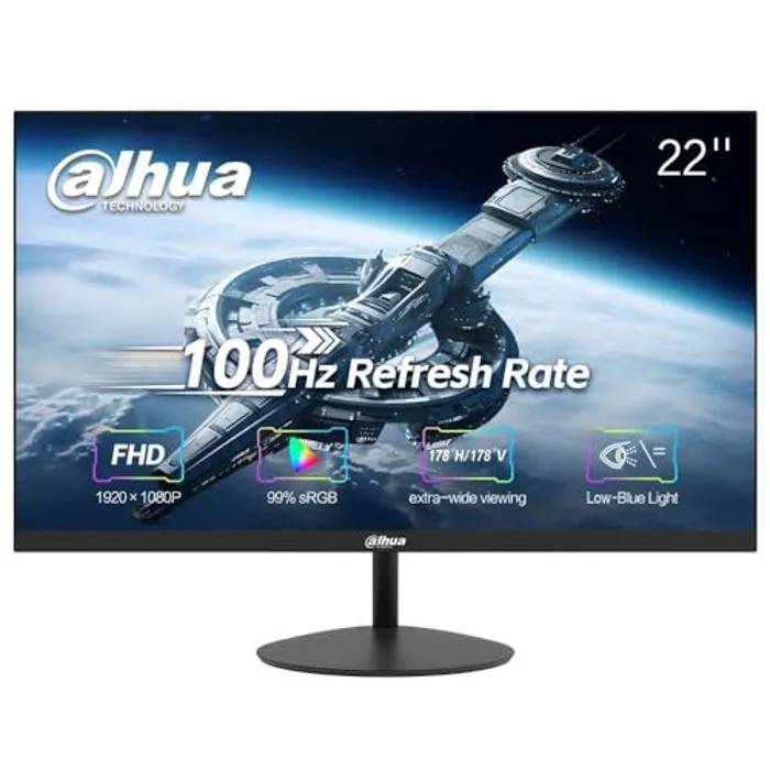 DAHUA 22" VA Full HD Monitor - LM22-A200Y - 1920 x 1080 - 100Hz - HDMI/VGA