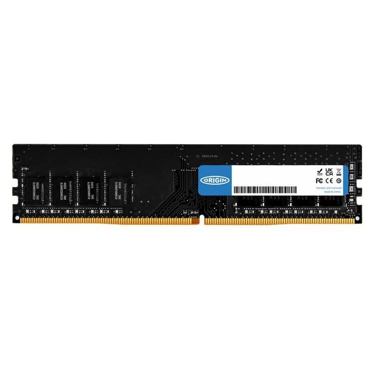 Origin Storage 8GB DDR4 DIMM Module (288-pin, 3200MHz, PC4-25600, 1.2V, Unbuffered, Non-ECC)
