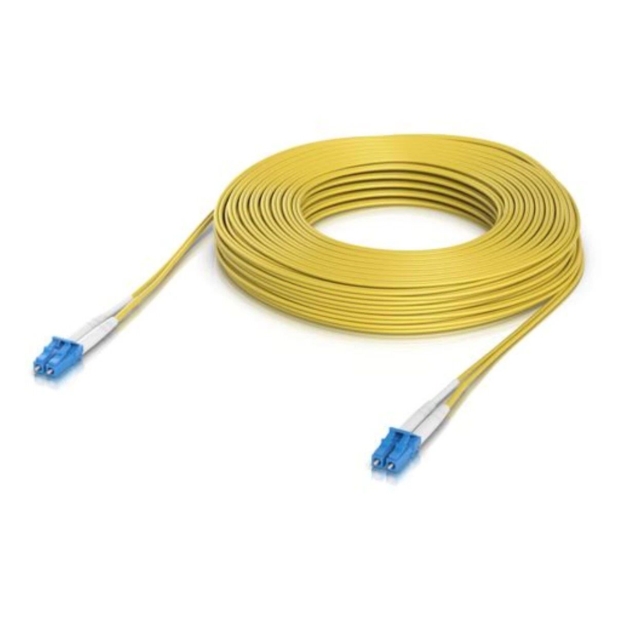 Câble optique Ubiquiti OS2 Duplex LC UPC 100 Gb, 30M