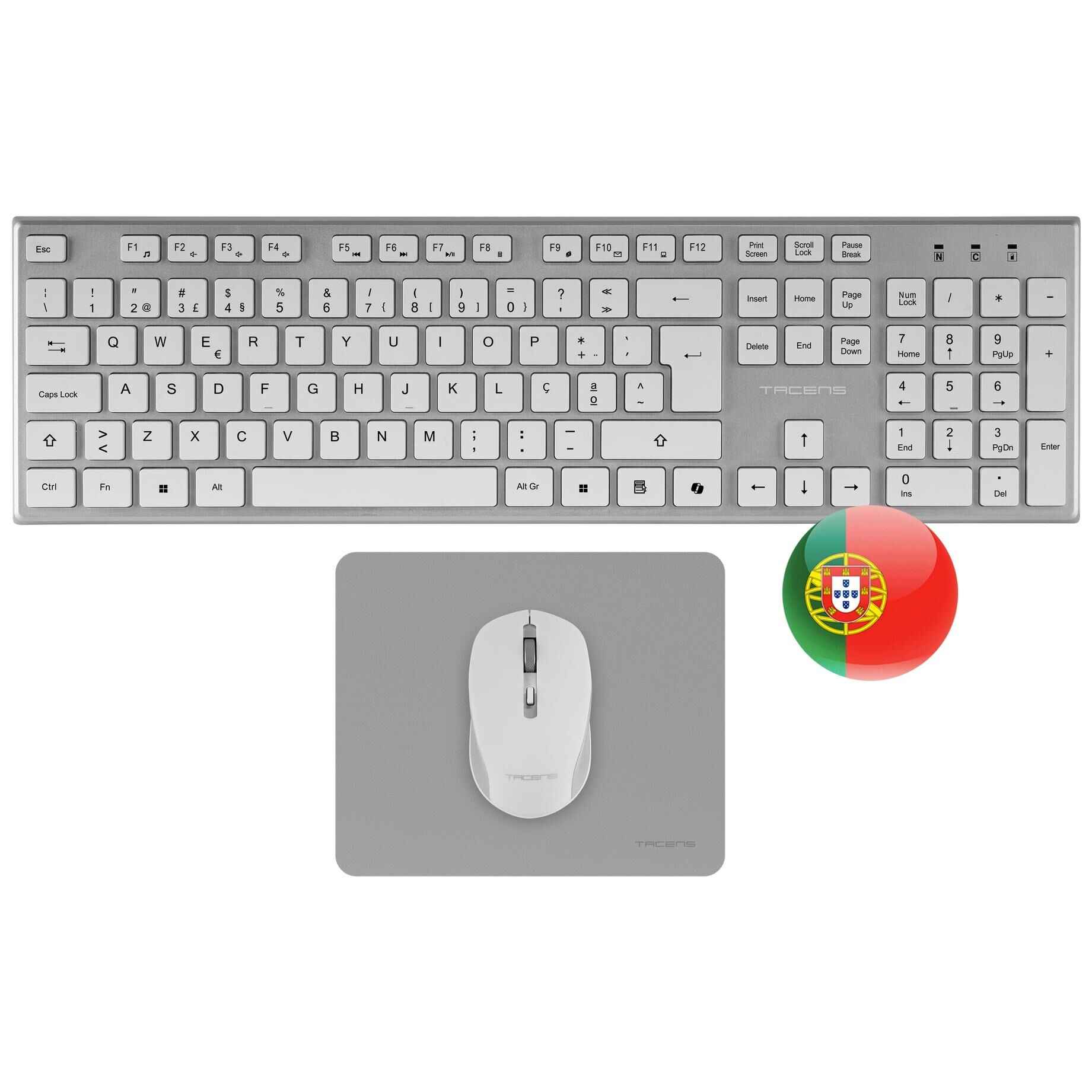 Tacens 6Zenith WPT Wireless Home/Office Keyboard and Mouse Set
