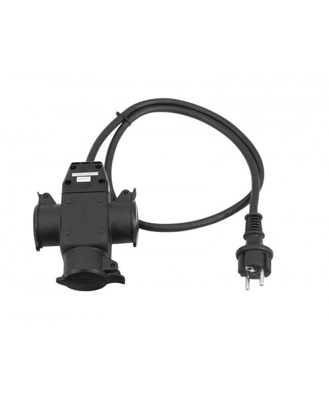Eurolite 3-Outlet Extension Cord, 1m (3x1.5mm²)