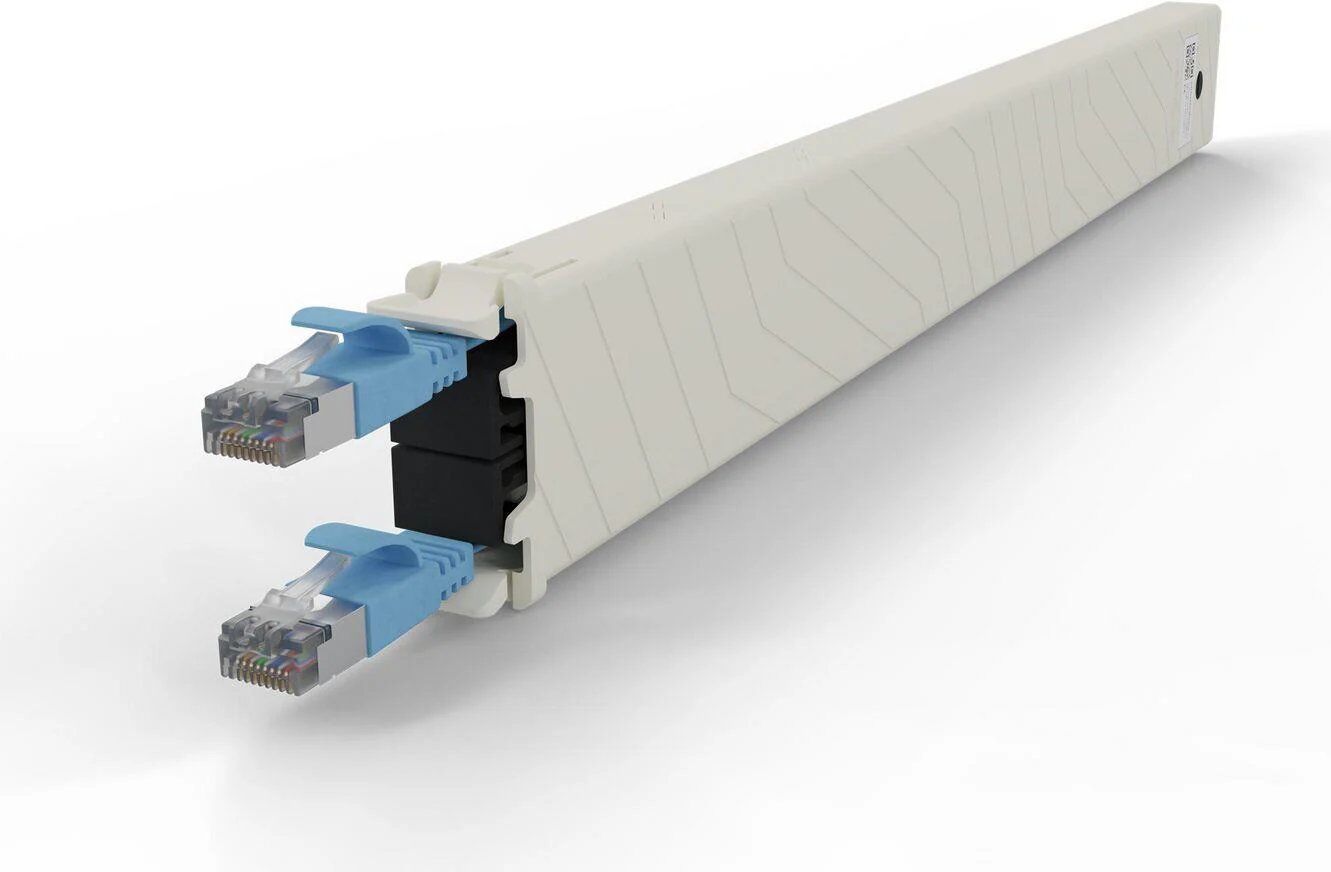 PATCHBOX 8U STP Blue Cable Management Cassette