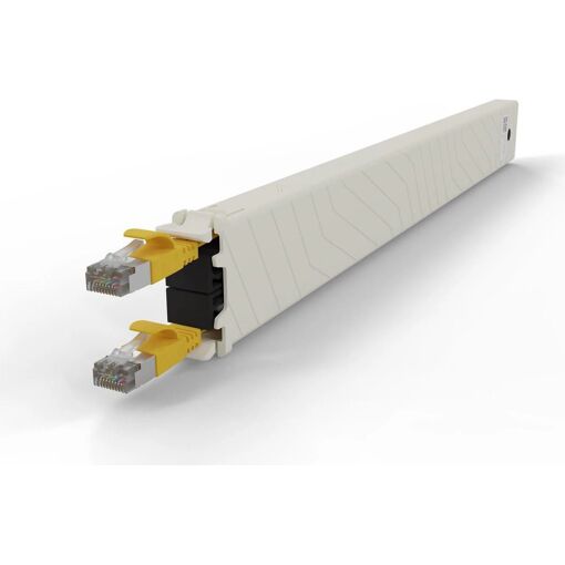 PATCHBOX 8RU STP Yellow Network Cable Cassette