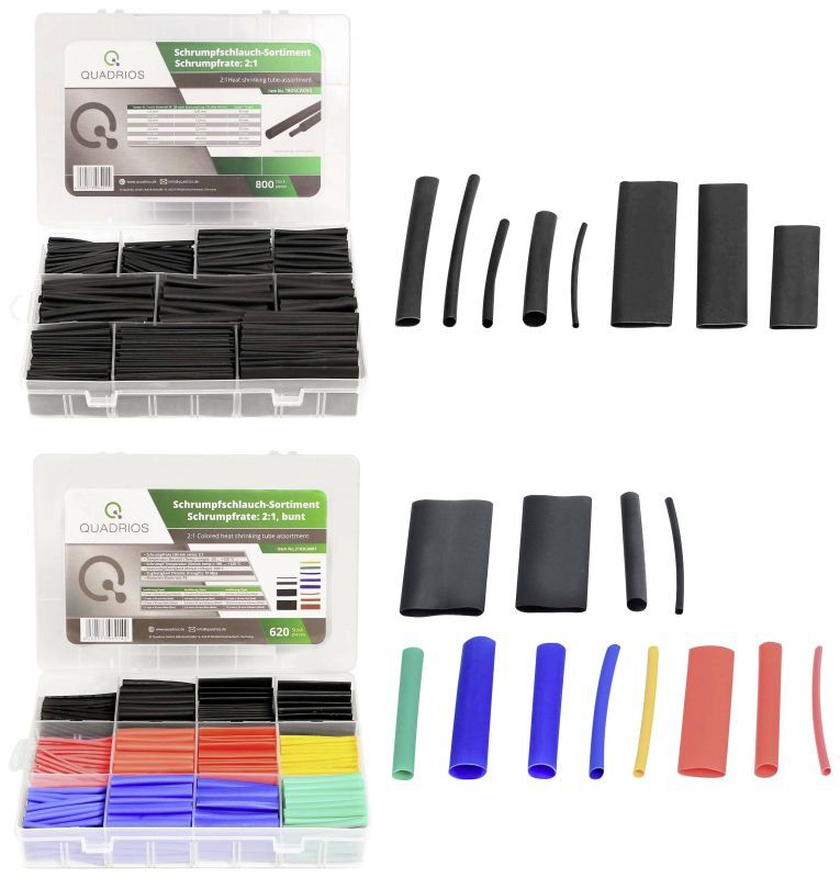 Quadrios 22CA142 Shrink Tubing Assortment