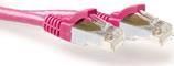 ACT FB2420 20m Cat6a S/FTP (S-STP) Pink Network Cable