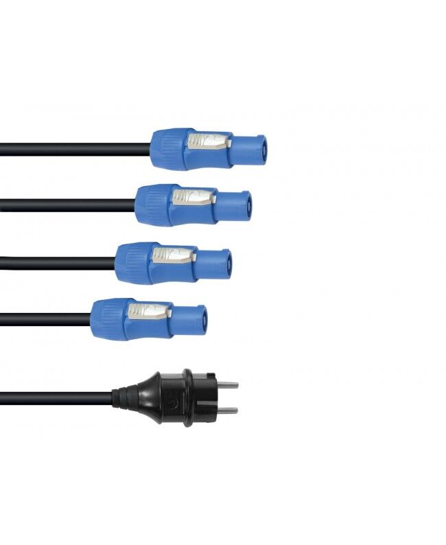 Eurolite P-Con Power Cable 1-4, 3x2.5mm²
