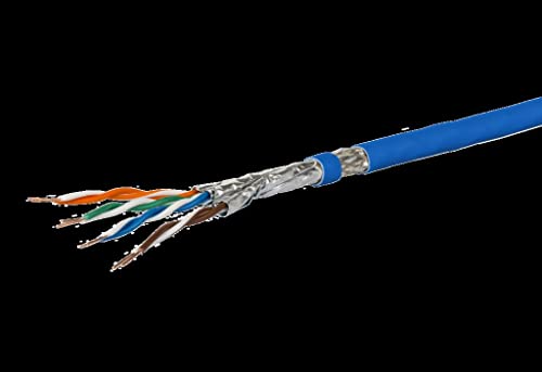 MetzConnect Bulk Ethernet Cable - 100m, 8.1mm, S/FTP, Cat.7a, Simplex, PoE Compatible