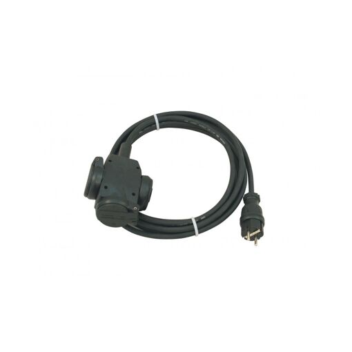 PSSO 3-Outlet Extension Cord, 5m, Black (30247012)