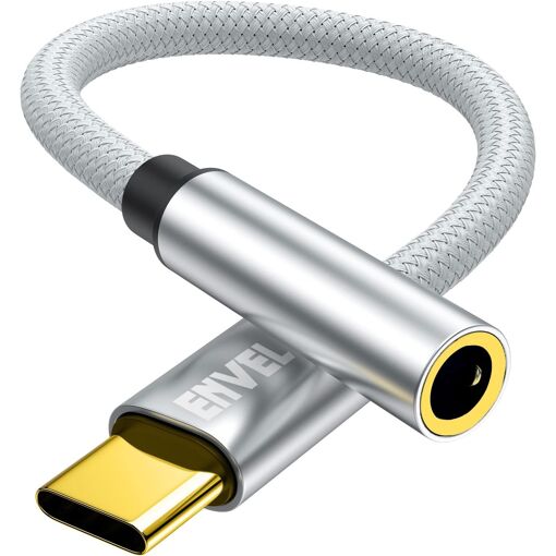 USB C to 3.5mm Headphone Adapter - Premium Audio DAC Cable